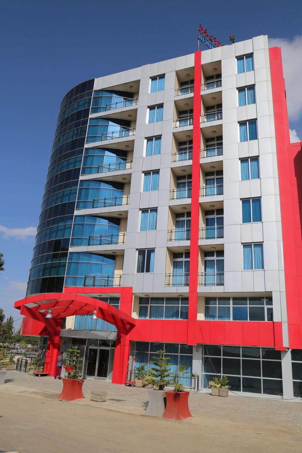 Afarensis International Hotel Addis Ababa Exteriör bild